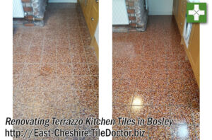 Renovating Terrazzo Kitchen Tiles in Bosley